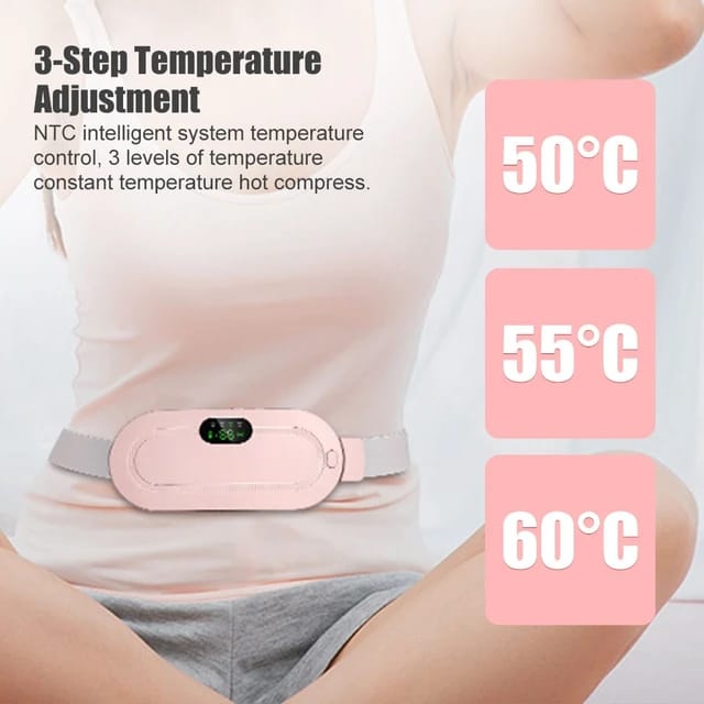 Rechargeable Menstrual Period Cramp Relief Belt