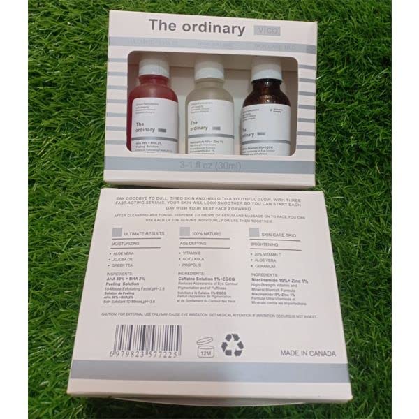 THE ORDINARY 3 IN 1  SKIN CARE Pack