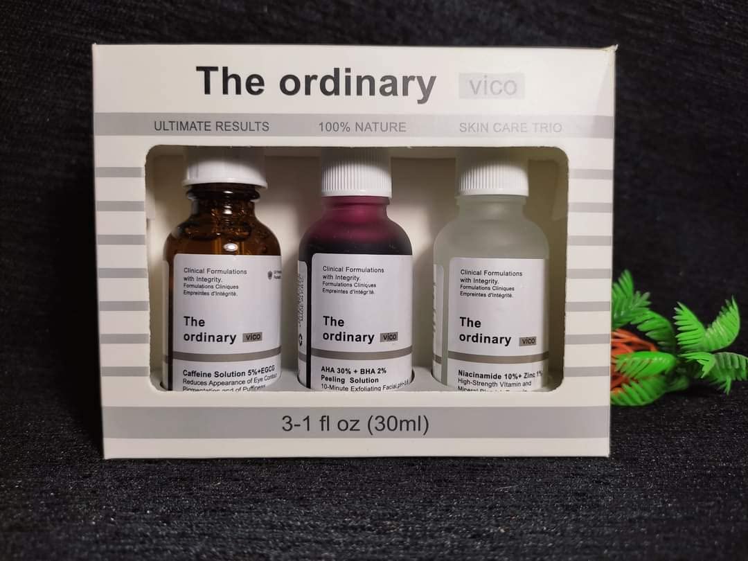 THE ORDINARY 3 IN 1  SKIN CARE Pack