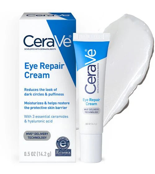 CeraVe Eye Repair Cream | Under Eye Cream for Dark Circles and Puffiness