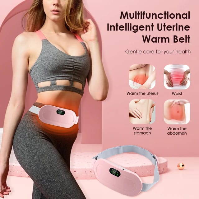 Rechargeable Menstrual Period Cramp Relief Belt