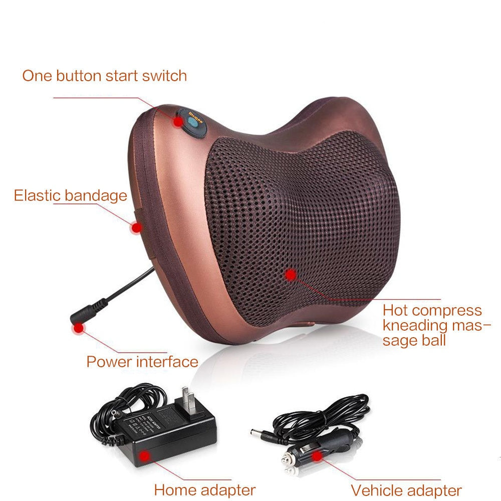 ELECTRIC NECK AND BODY MASSAGE PILLOW