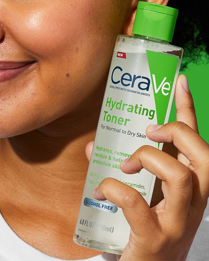 CeraVe Moisturizing Face Toner Alcohol Free with Hyaluronic Acid, Niacinamide & Ceramides