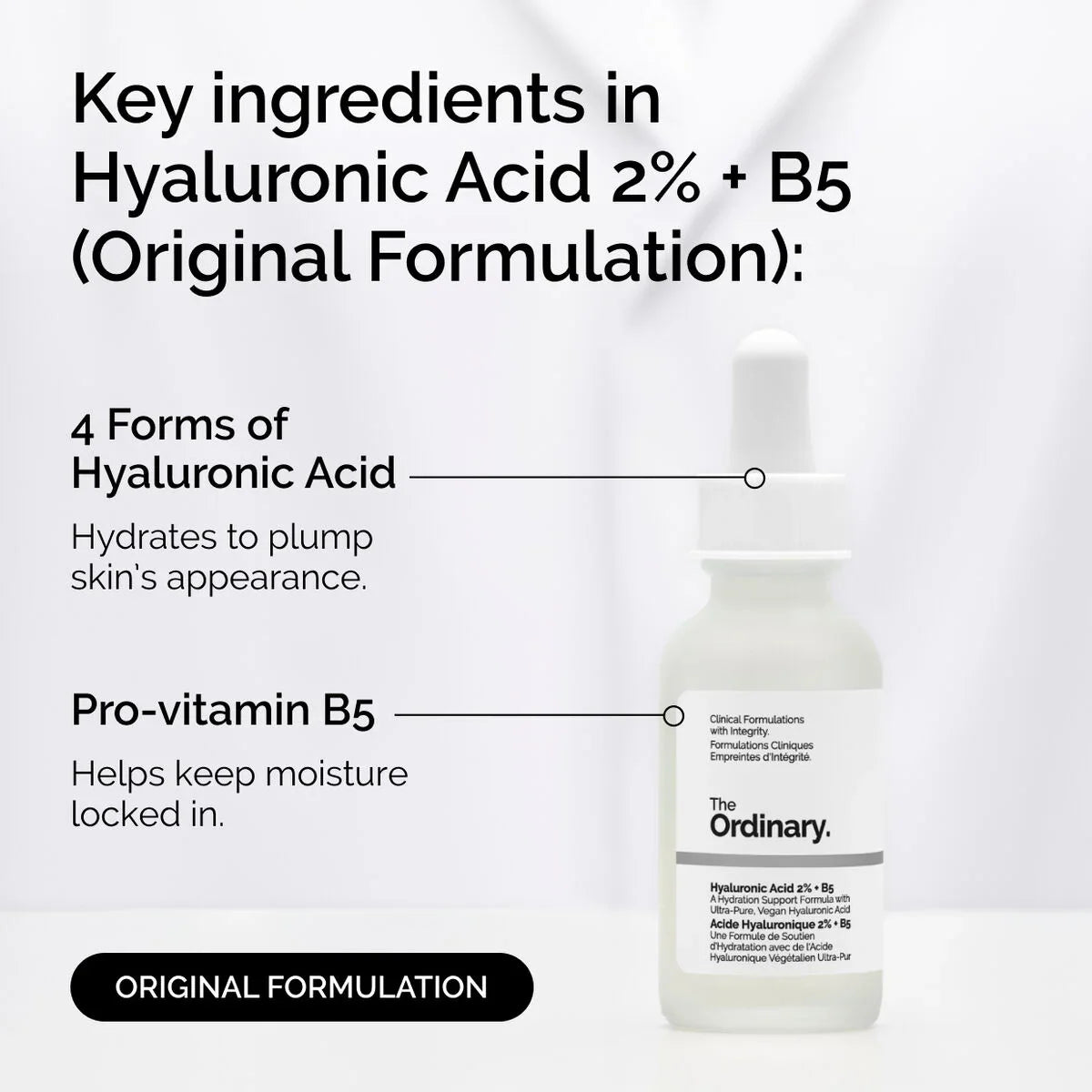 The Ordinary Hyaluronic Acid with 2% + B5