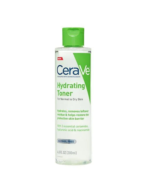 CeraVe Moisturizing Face Toner Alcohol Free with Hyaluronic Acid, Niacinamide & Ceramides