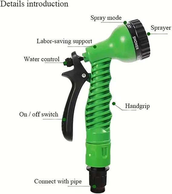 Expandable Garden Hose Pipe | Gardening & Car Cleaning